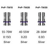Voopoo PNP TW Replacement Coils (Pack of 5)