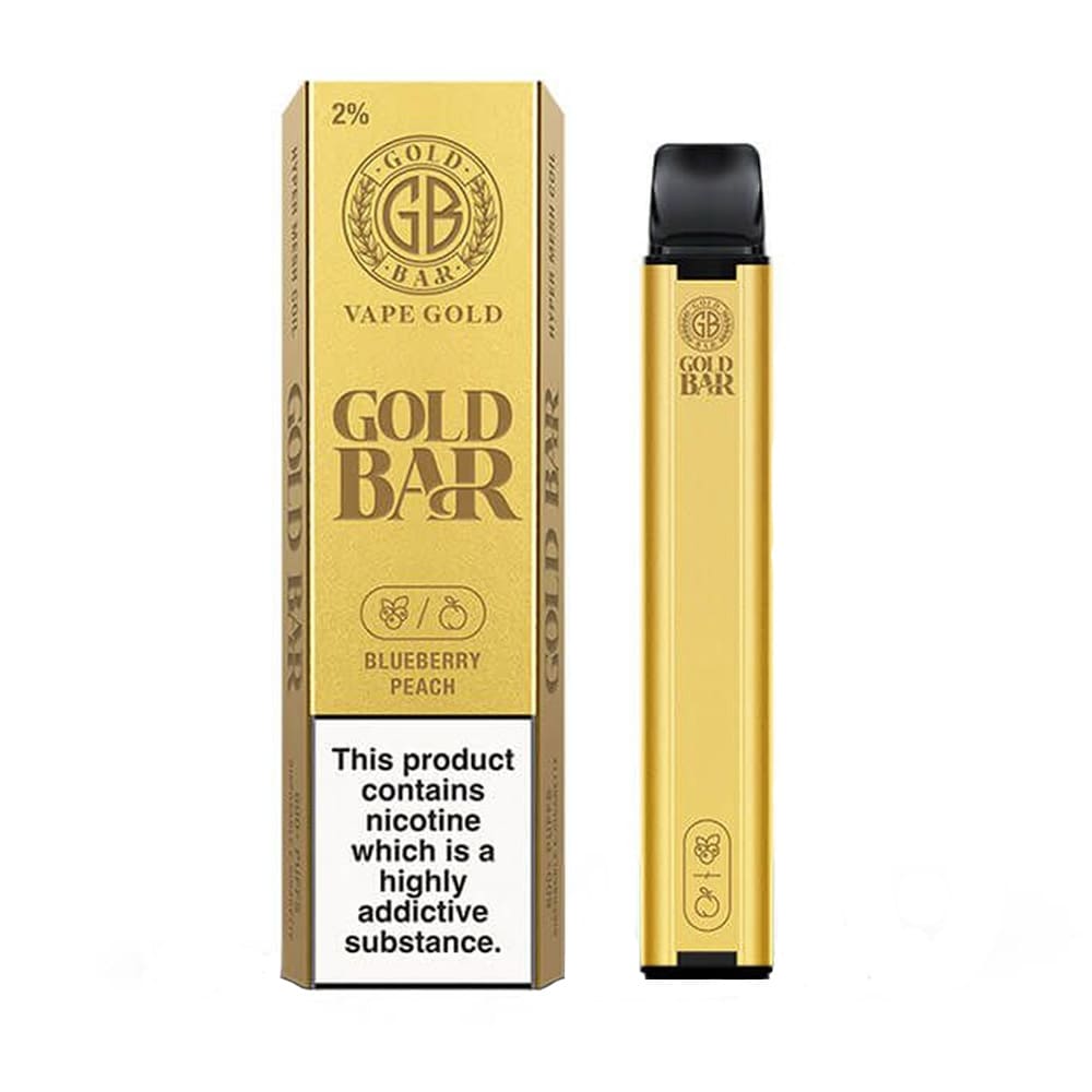 Gold Bar 600 Disposable Pod Device (Pack Of 10)