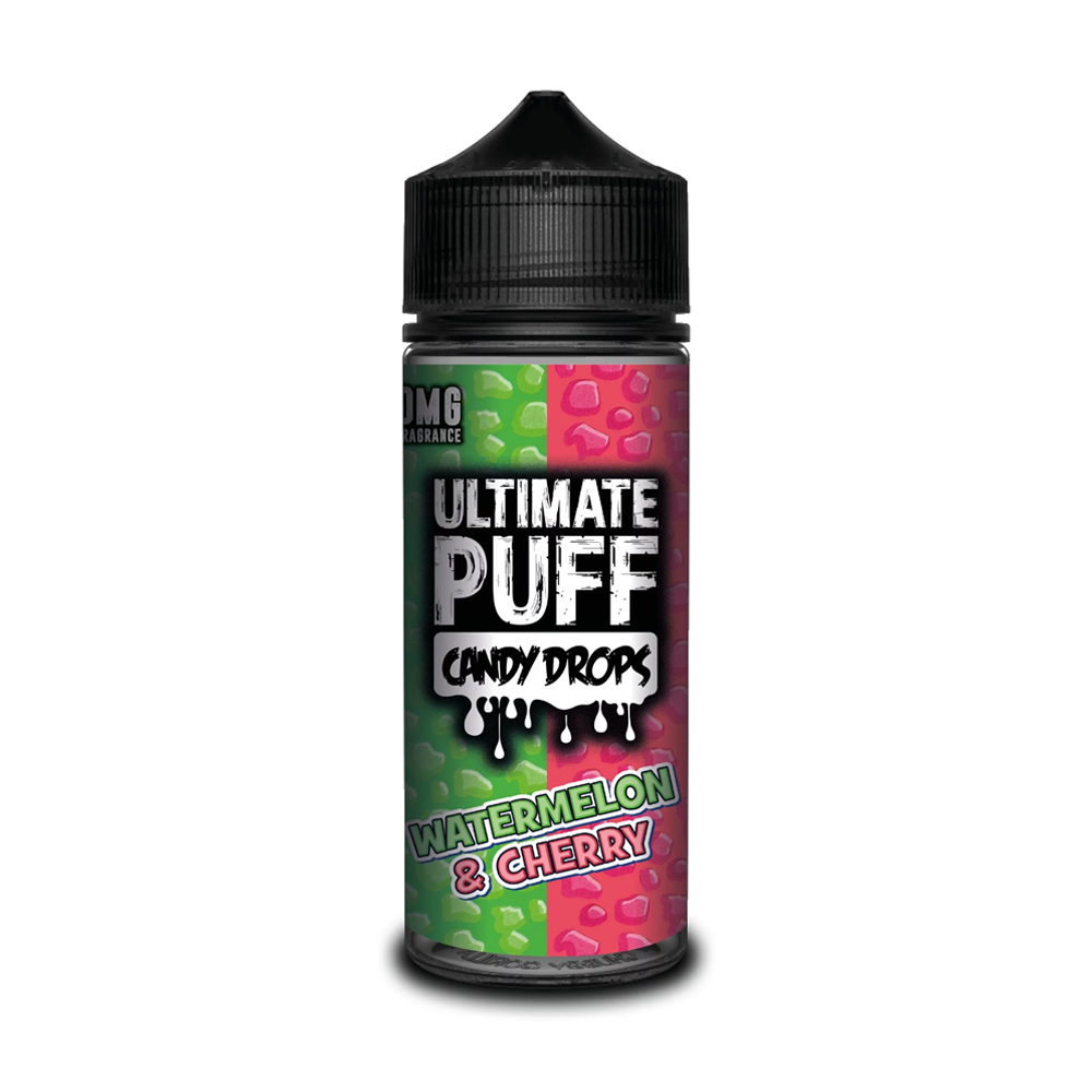 ultimate-puff-candy-drops-100ml-shortfill-watermelon-cherry-e-liquid
