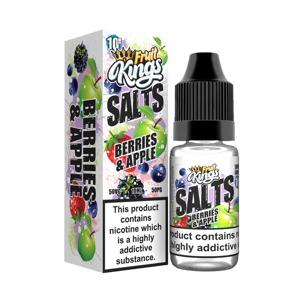 Fruit Kings Berries & Apple 10ml Nic Salt E Liquid