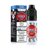 Dinner Lady 10ml Nicotine Salt E Liquid Berry Blast