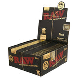 RAW Black Rolling Tips Box (50 Booklet)