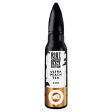 Black Edition Series Ultra Peach Tea Shortfill 50ml E Liquid By Riot Squad