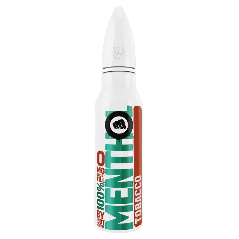 Menthol Series Tobacco Shortfill 50ml E Liquid By Riot Squad