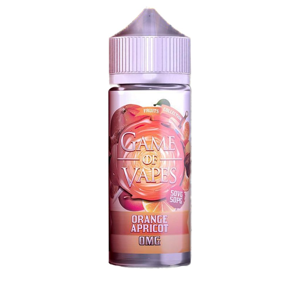 Orange Apricot 120ml Shortfill E Liquid By Game Of Vapes