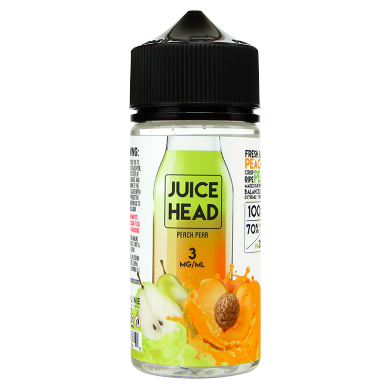 Peach Pear Shortfill 100ml By Juice Head