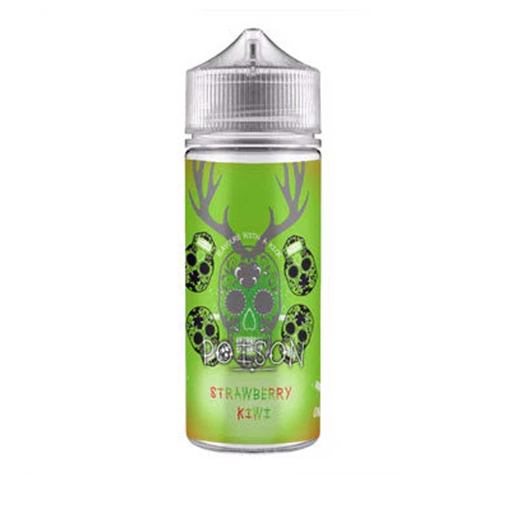 Strawberry Kiwi 80ml Shortfill E-Liquid by Poison