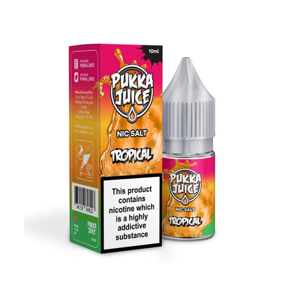 Pukka Juice 10ml Nicsalt E Liquid Tropical